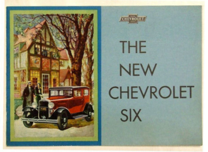 1931 Chevrolet Booklet